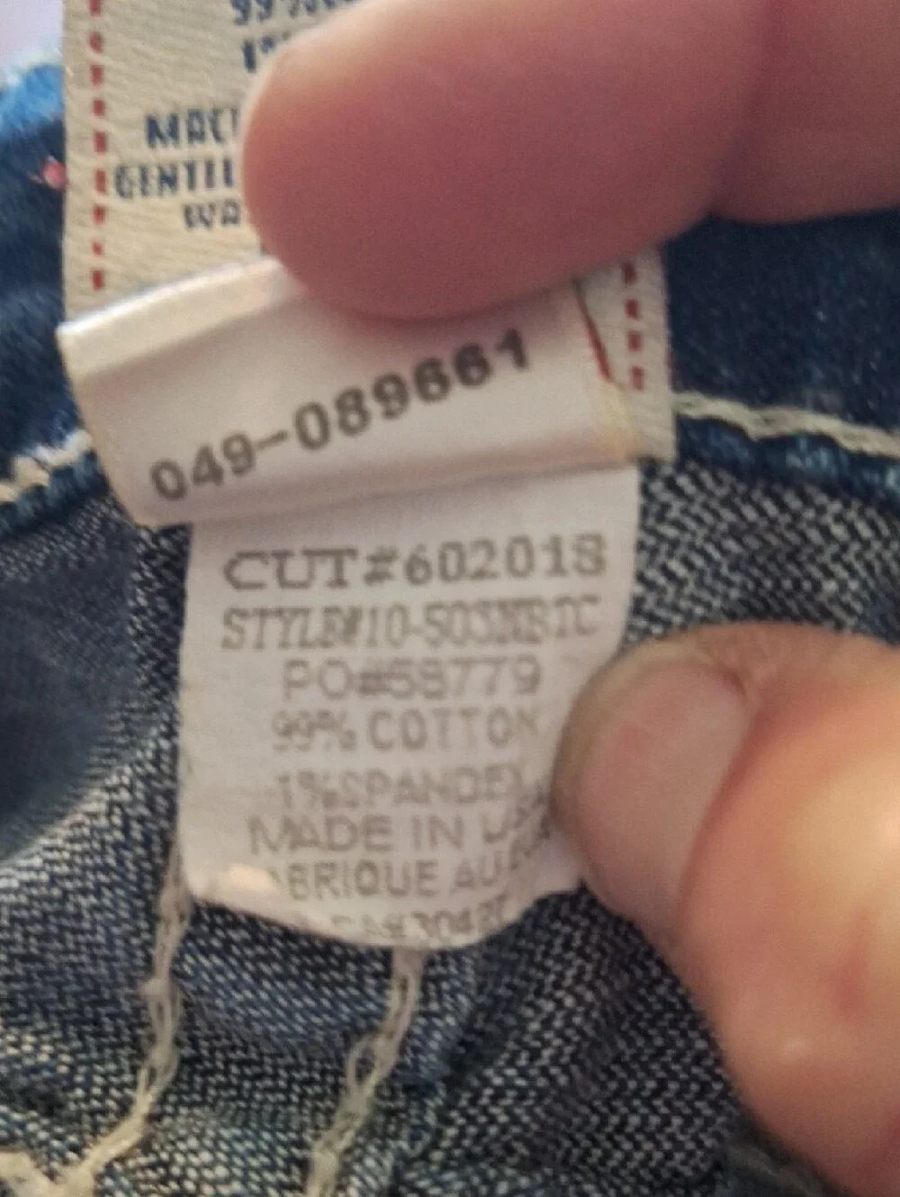 True Religion Blue Flare Jeans